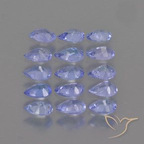 2.60 ct natürliche tiefblau Tansanit-Edelsteine, Birnenform, VS