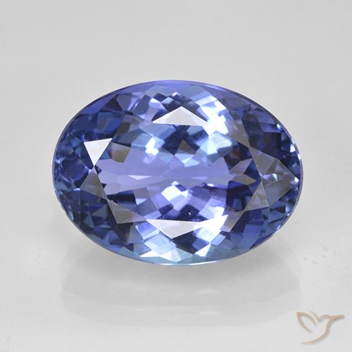 6.82ct Natürlicher Mittleres Marineblau Tansanit, Oval, VVS