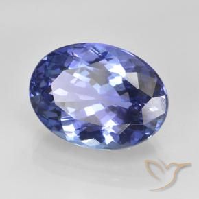 9,17 ctw natürlicher Mittleres Marineblau Tansanit, Oval, VVS