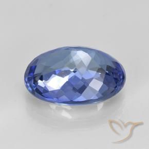 9,17 ctw natürlicher Mittleres Marineblau Tansanit, Oval, VVS