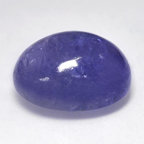 9,17 ctw natürlicher violett-blau Tansanit, Oval Schliff, Lichtdurchlässig