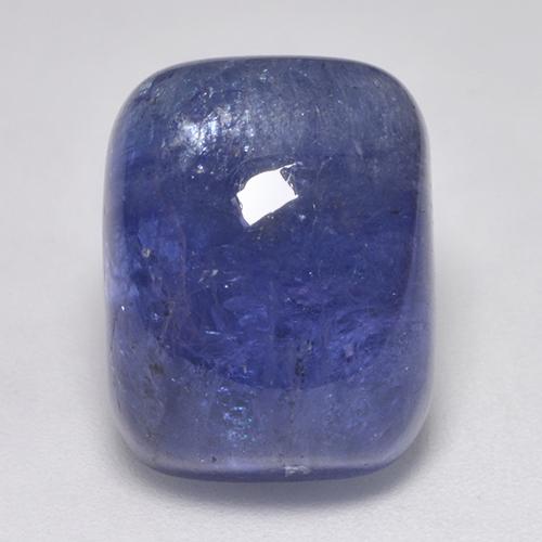 18,34 ctw natürlicher blauer Tansanit, Kissenschliff, Lichtdurchlässig