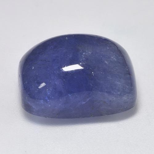 18,34 ctw natürlicher blauer Tansanit, Kissenschliff, Lichtdurchlässig