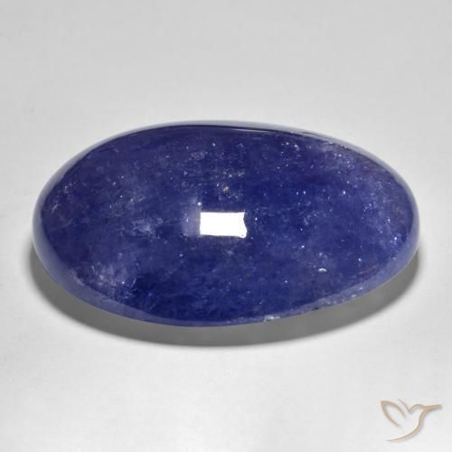 9,17 ctw natürlicher tiefblau Tansanit, Oval, Lichtdurchlässig