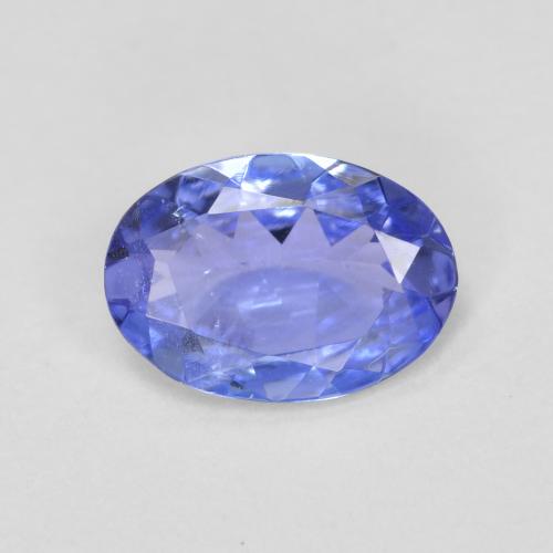 0,52 ctw natürlicher blauer Tansanit, Oval Schliff, VS