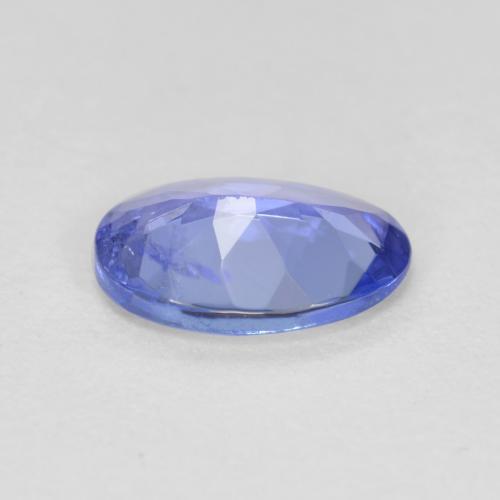 0,52 ctw natürlicher blauer Tansanit, Oval Schliff, VS