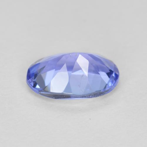 0,62 ctw natürlicher blauer Tansanit, Oval Schliff, VS