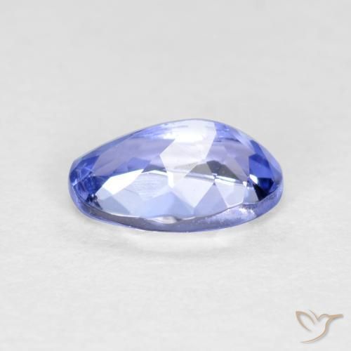 0,51 ctw natürlicher blauer Tansanit, Oval Schliff, VS