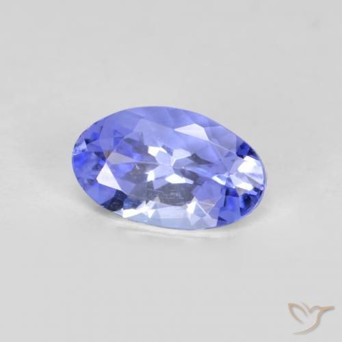 9,17 ctw natürlicher Mittelblau Tansanit, Oval, VS