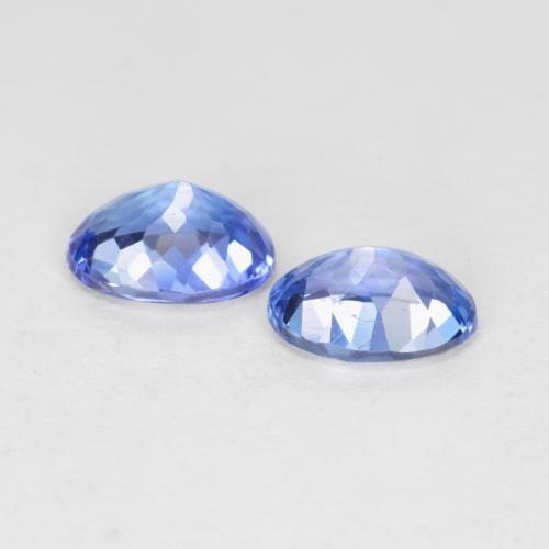 1,12 ct natürliche blauer Tansanit-Edelsteine, Oval Schliff, VVS-VS
