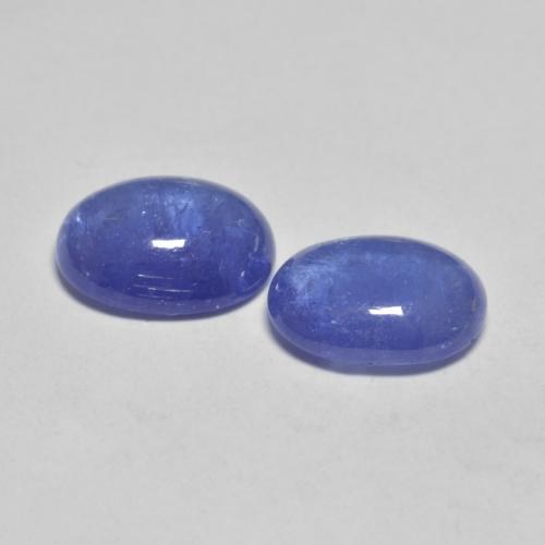 3,99 ct natürliche blauer Tansanit-Edelsteine, Oval Schliff, Transparent