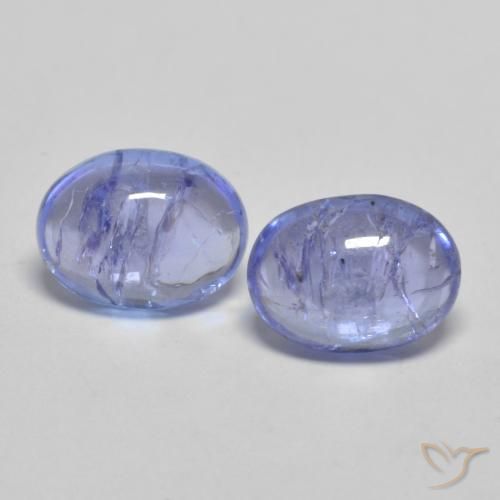 2.71ctw Natürlicher Intensives Blau Tansanit, Oval, Transparent