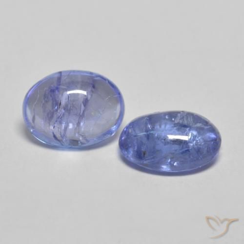 2.71 ct natürliche Intensives Blau Tansanit-Edelsteine, Oval, Transparent
