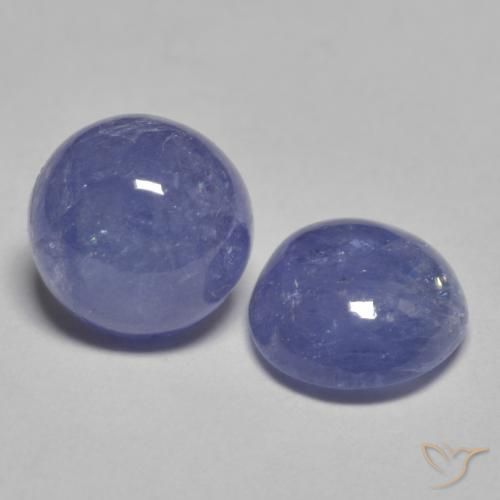 2.20 ct natürliche Silberblau Tansanit-Edelsteine, Runden, Lichtdurchlässig