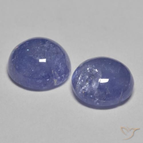 2.20 ct natürliche Silberblau Tansanit-Edelsteine, Runden, Lichtdurchlässig
