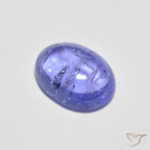 1,60 ctw natürlicher blauer Tansanit, Oval Schliff, Transparent