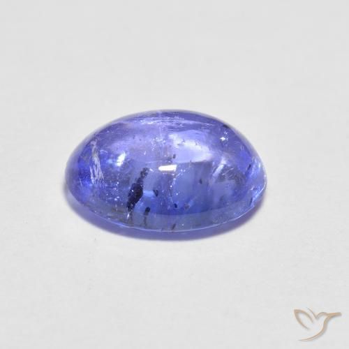 1,60 ctw natürlicher blauer Tansanit, Oval Schliff, Transparent