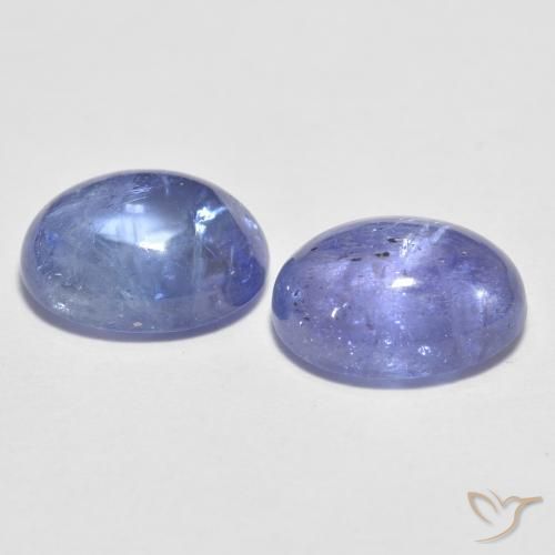 3.14 ct natürliche Elektrisches Lila Blau Tansanit-Edelsteine, Oval, Transparent