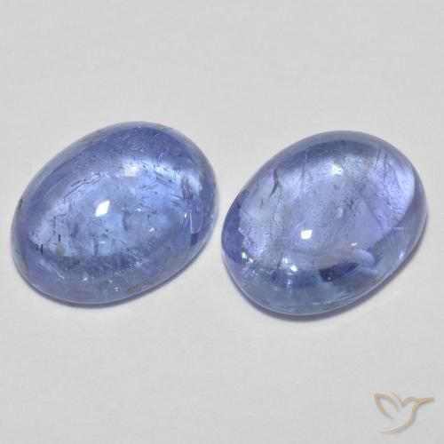 3.62 ct natürliche Baby blau Tansanit-Edelsteine, Oval, Transparent