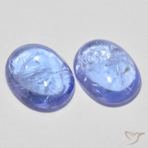 2.88 ct natürliche hellblau Tansanit-Edelsteine, Oval, Transparent