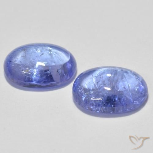 2.88 ct natürliche hellblau Tansanit-Edelsteine, Oval, Transparent