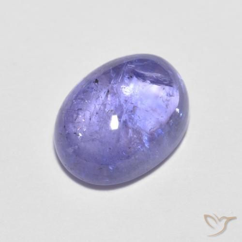 1.95ct Natürlicher Intensives Violettblau Tansanit, Oval, Transparent