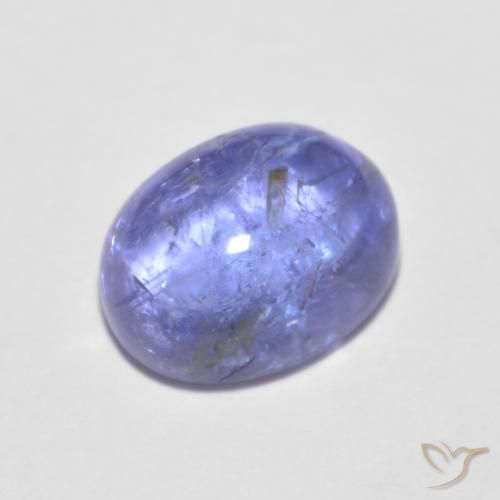 9,17 ctw natürlicher Intensives Violettblau Tansanit, Oval, Transparent
