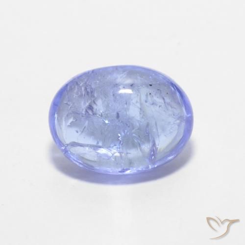 1.62ct Natürlicher Elektrisches Blau Tansanit, Oval, Transparent