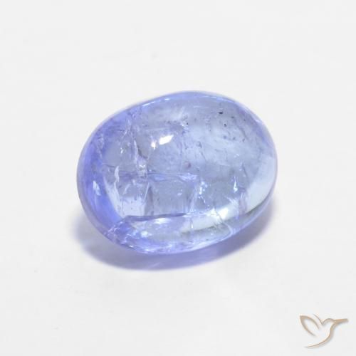 9,17 ctw natürlicher Elektrisches Blau Tansanit, Oval, Transparent