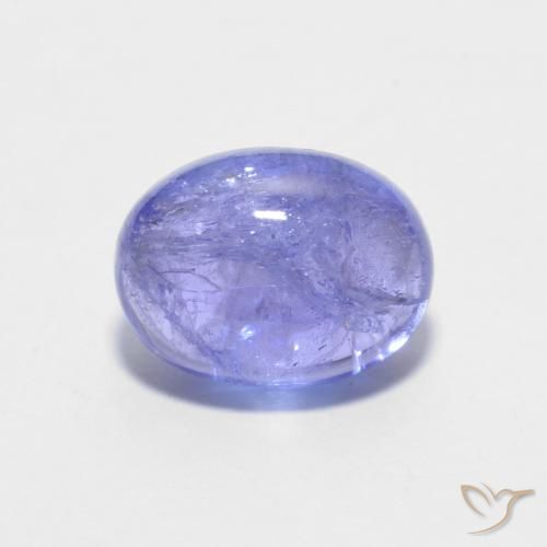1.84ct Natürlicher Violet Tansanit, Oval, Transparent