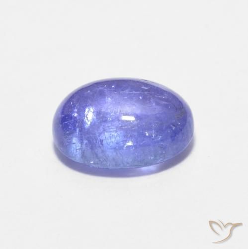 9,17 ctw natürlicher Violet Tansanit, Oval, Transparent