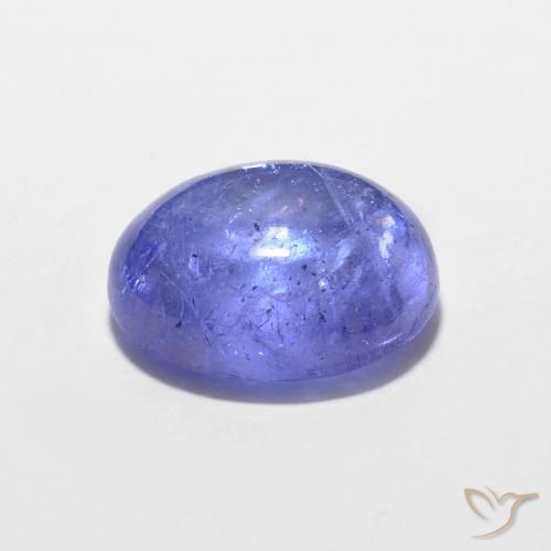 9,17 ctw natürlicher Intensives Violettblau Tansanit, Oval, Transparent