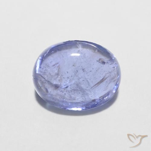 9,17 ctw natürlicher Intensives Violettblau Tansanit, Oval, Transparent