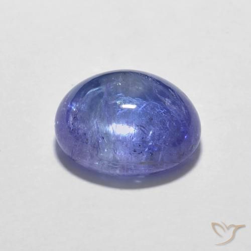 9,17 ctw natürlicher tiefviolett-blau Tansanit, Oval, Transparent