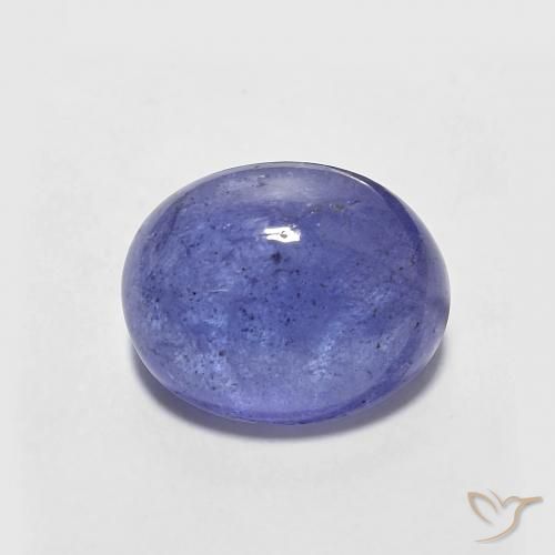 2.89ct Natürlicher Intensives Violettblau Tansanit, Oval, Lichtdurchlässig