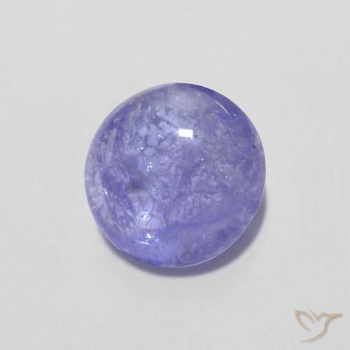 9,17 ctw natürlicher Helles Violett Tansanit, Runden, Transparent