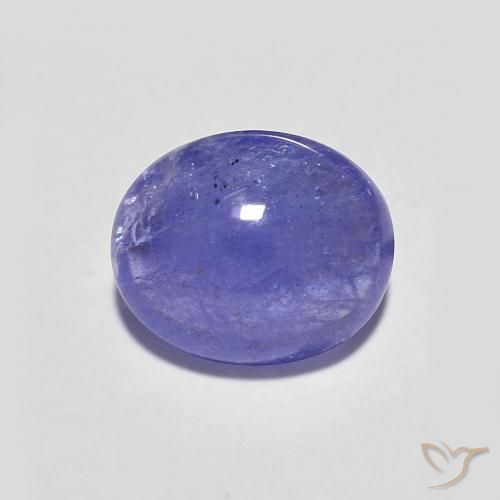 2.19ct Natürlicher Violet Tansanit, Oval, Lichtdurchlässig