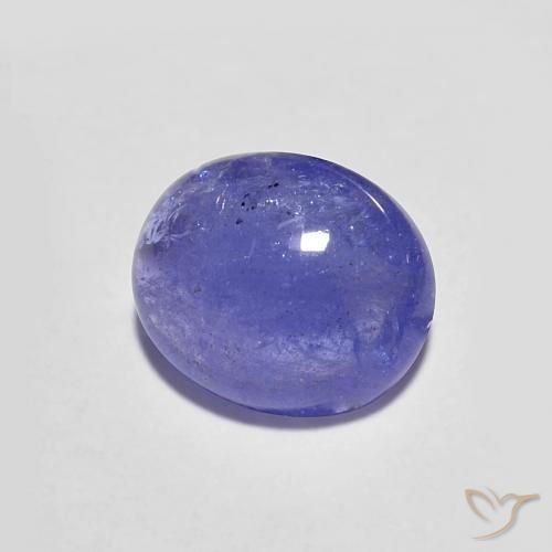 9,17 ctw natürlicher Violet Tansanit, Oval, Lichtdurchlässig