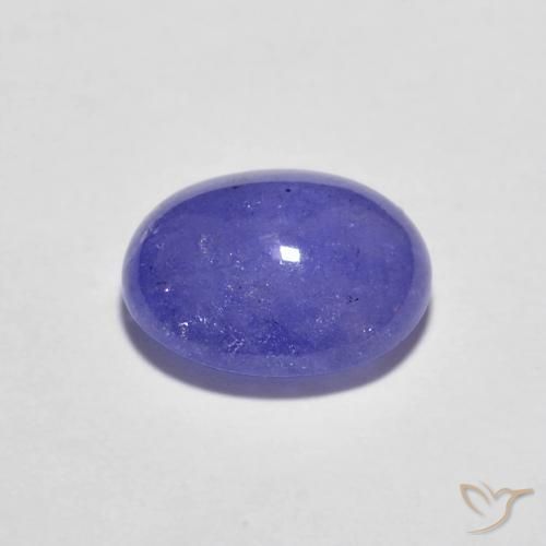 9,17 ctw natürlicher Violet Tansanit, Oval, Lichtdurchlässig