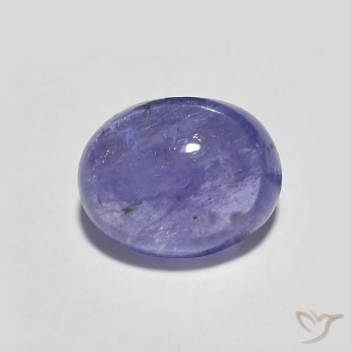 3.00ct Natürlicher Violet Tansanit, Oval, Transparent
