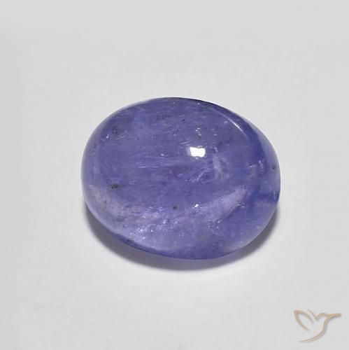 9,17 ctw natürlicher Violet Tansanit, Oval, Transparent