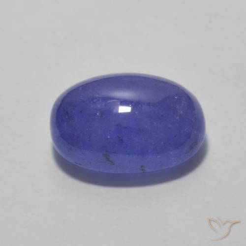 9,17 ctw natürlicher violett-blau Tansanit, Oval, Lichtdurchlässig