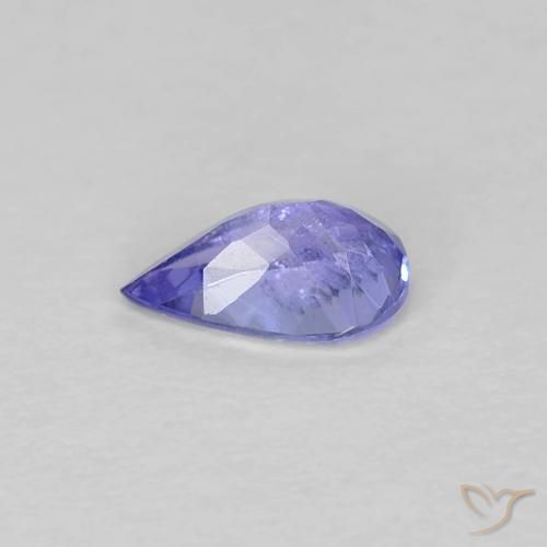 9,17 ctw natürlicher Intensives Violettblau Tansanit, Birnenform, VS