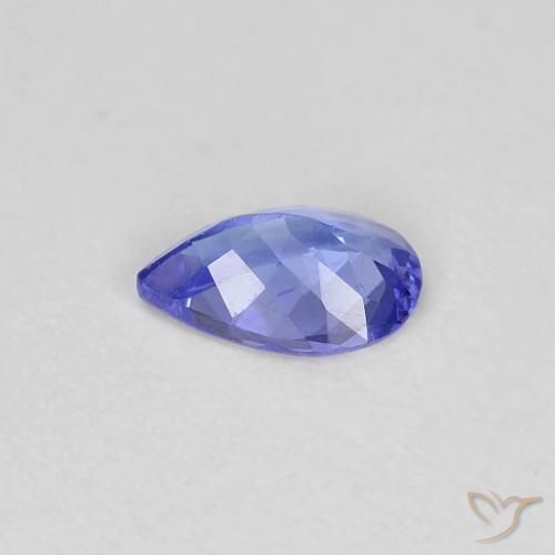 9,17 ctw natürlicher Intensives Violettblau Tansanit, Birnenform, VS