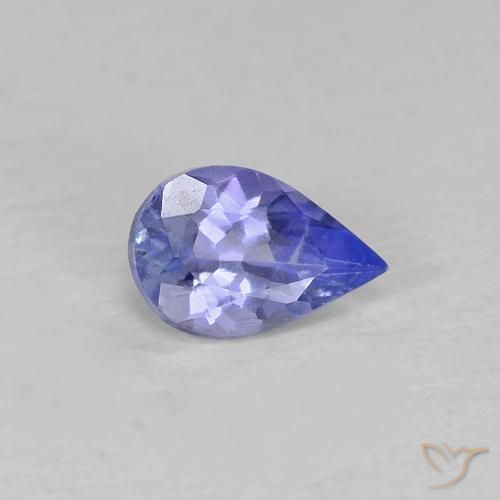 9,17 ctw natürlicher Intensives Violettblau Tansanit, Birnenform, VS