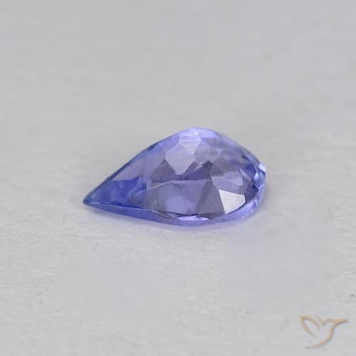 9,17 ctw natürlicher Intensives Violettblau Tansanit, Birnenform, VS