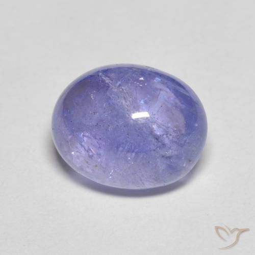9,17 ctw natürlicher Silberblau Tansanit, Oval, Transparent