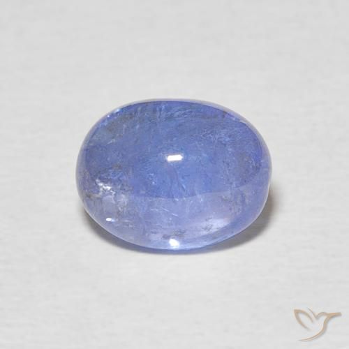 2.60ct Natürlicher Baby blau Tansanit, Oval, Transparent