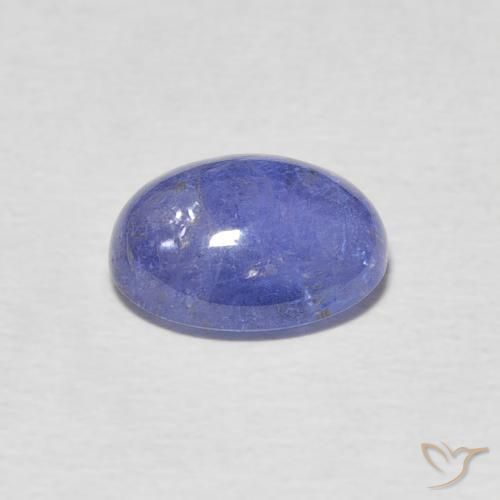 9,17 ctw natürlicher Baby blau Tansanit, Oval, Transparent