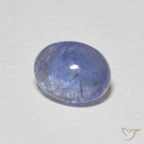 9,17 ctw natürlicher hellblau Tansanit, Oval, Transparent